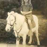          Frances on Pony, 1938
   