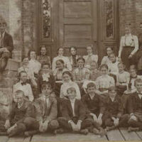 Short Hills High School Students, c. 1895