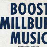 Millburn High School: Boost Millburn Music Sticker