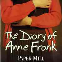 Paper Mill Playhouse Program: The Diary of Anne Frank, 2006