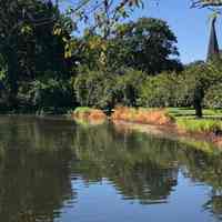 Taylor Park: View of Rahway River in Taylor Park, 2023