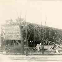 Hurricane: Millburn Coal and Ice Building Destruction, 1950