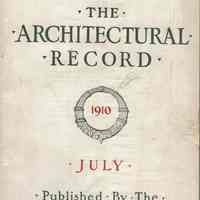 Architectural Record, July 1910