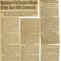 Stewart Hartshorn Obituary, January 1937, Center Harbor paper