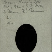          Brison: Mary Harris Ives with father James F. Ives picture number 2
   