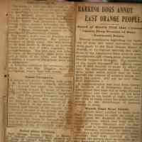 Flanagan Scrapbook: Meetings at Bonnel