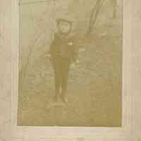 Bosworth: Unidentfied Boy on a Path, c. 1880s