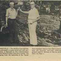 Battle of Springfield: Schuyler Harrison Mural