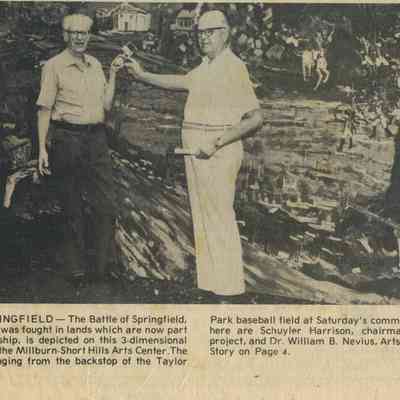 Battle of Springfield: Schuyler Harrison Mural