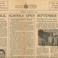 Schools: Back to School Update, 1964