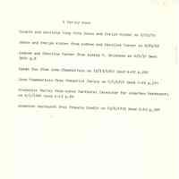          List of Deeds for 4 Farley Road
   