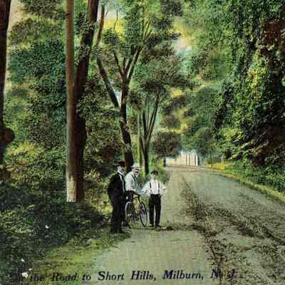 On the Road to Short Hills, Millburn, N.J., c. 1910