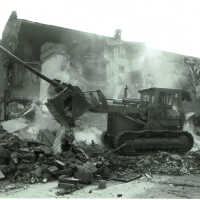 Short Hills Elementary School Demolition, 1984