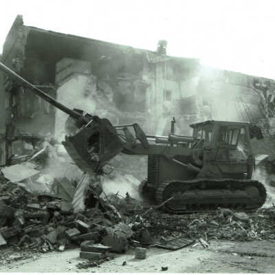 Short Hills School: Demolition, 1984