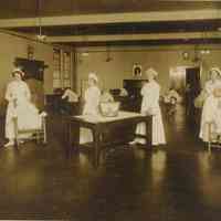 Bosworth: Nurses Inside Essex County Hospital, c. 1914