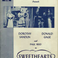 Sweethearts, 1943 Paper Mill Playhouse Souvenir Program