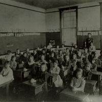 Washington School Classroom, c. 1897