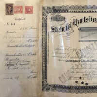 Hartshorn: Stewart Hartshorn Company Stock Certificates