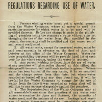          Blood Estate: Commonwealth Water Company Receipts, 1894 & 1895 picture number 3
   