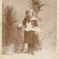 Bosworth: Unidentified Boy in Fancy Dress in Portrait Studio, c. 1900