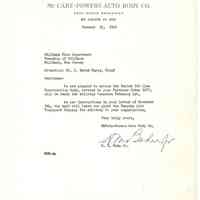          Fire Department: Letters and Material Pertaining to Purchase of New Fire Truck, 1948 picture number 10
   