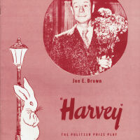 Paper Mill Playhouse Program: Harvey, 1955 Paper Mill Playhouse Souvenir Program