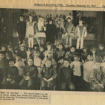 Wyoming Elementary School Second Grade Christmas Show, 1967