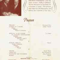          Eisenberg: Maurice Eisenberg Town Hall Concert Program, 1943 picture number 2
   