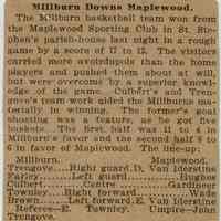          Flanagan: Millburn Basketball Club, c. 1900-1915 picture number 2
   