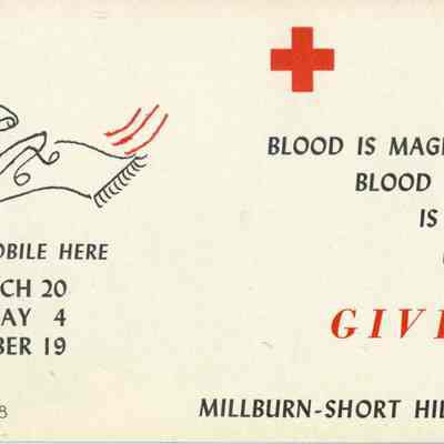 Red Cross: 2 Advertisements for Blood Giving