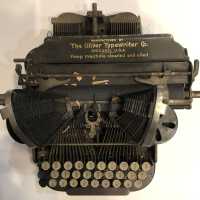 Swain: Oliver Typewriter owned by Lilian Swain