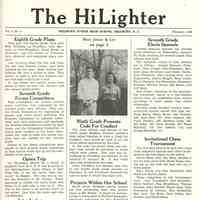 Millburn Junior High School: The HiLighter Newspaper, February 1960