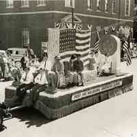 Millburn Centennial Parade: Post 140 Millburn American Legion Float, 1957