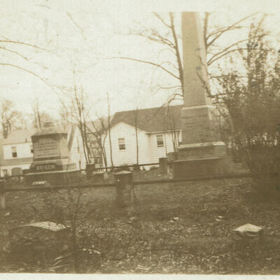 Brison: Brison and Benson Monuments, St. Stephen's Cemetery, 1933