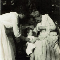 Hartshorn: Joanna Randall Hartshorn and Catherine Jennette Hartshorn, c. 1917