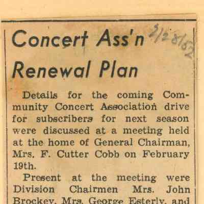 Item, February 28, 1952