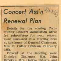          Item, February 28, 1952
   