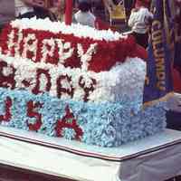          July 4: Knights of Columbus Marching on Millburn Avenue in the American Bicentennial Parade, 1976 picture number 3
   