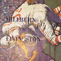 Football: Millburn vs. Livingston Program, 1964