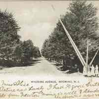 Railroad: Wyoming Avenue, Wyoming, N.J., 1906