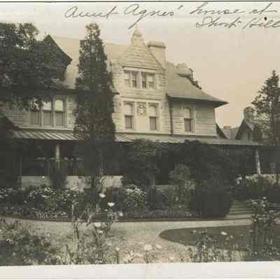 Aunt Agnes' House at Short Hills, 1911