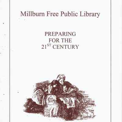 Millburn Library: Preparing for the 21st Century Brochure, c. 2000