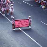 July 4: Marching Bands and Twirlers in American Bicentennial Parade, 1976