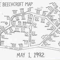 Map: Beechcroft Neighborhood Maps, 1977-92