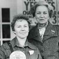          Fenwick: Millicent Fenwick during Charter Change Campaign, 1977 picture number 1
   