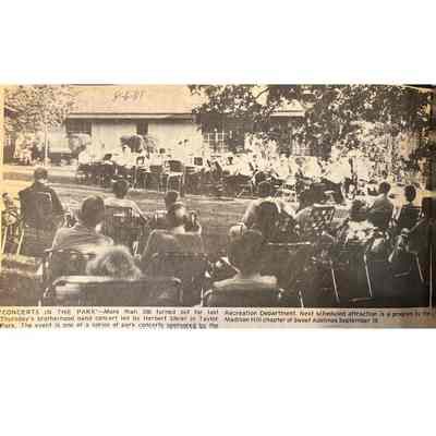 Taylor Park: Concerts in the Park, 1981