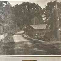          Diamond Paper Mill: Framed Photograph of Man Riding Bike on Brookside Road near Diamond Paper Mill, c. 1890-1900 picture number 2
   