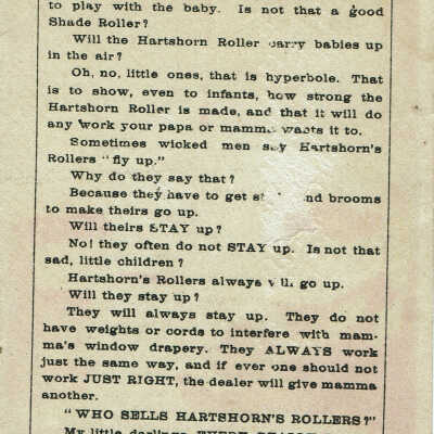 Card Verso.