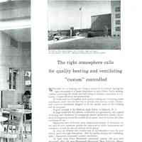 Millburn High School: Honeywell HVAC Advertisement, 1957