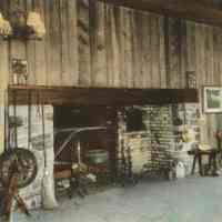 Paper Mill Playhouse: Fireplace in Lobby, 1951